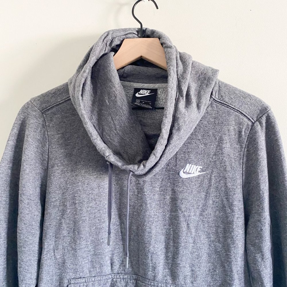 SOLD Nike Women's Cowl Neck Pullover Hoodie - Picture 2 of 6
